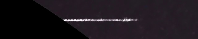 Unprocessed fireball image