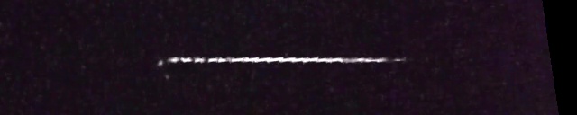 Unprocessed fireball image