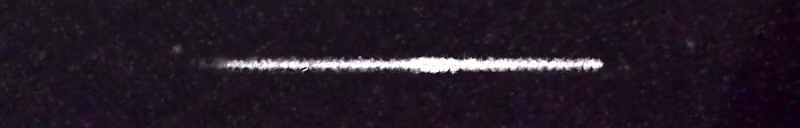 Unprocessed fireball image