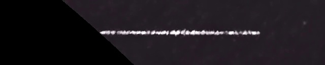 Unprocessed fireball image