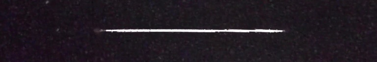 Unprocessed fireball image