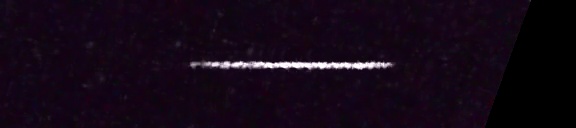 Unprocessed fireball image