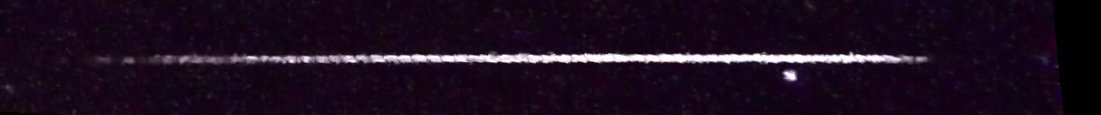 Unprocessed fireball image