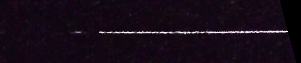 Unprocessed fireball image