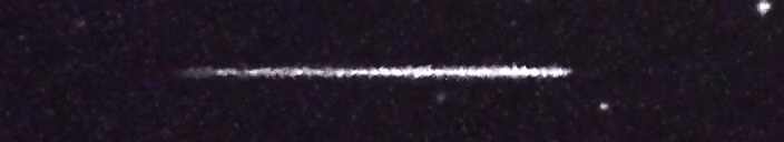 Unprocessed fireball image