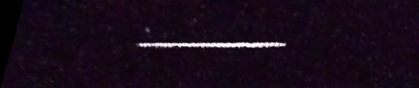 Unprocessed fireball image