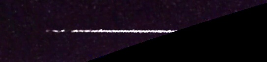 Unprocessed fireball image