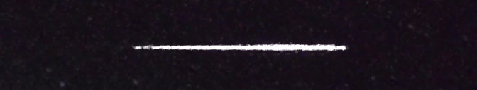Unprocessed fireball image