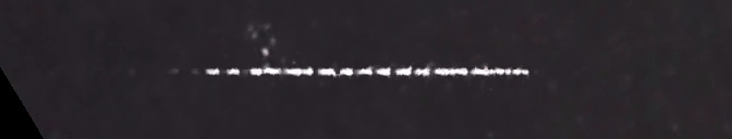 Unprocessed fireball image