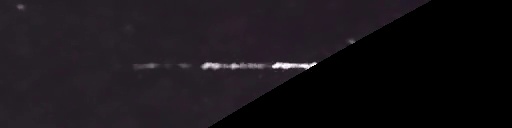 Unprocessed fireball image