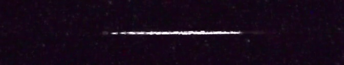 Unprocessed fireball image