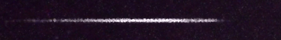 Unprocessed fireball image