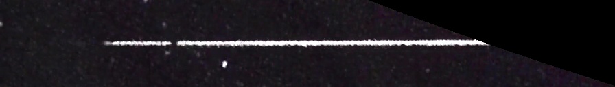 Unprocessed fireball image