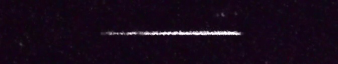 Unprocessed fireball image