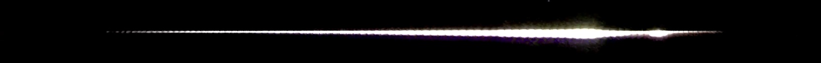 Unprocessed fireball image