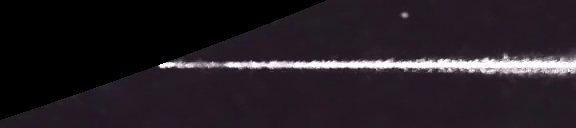 Unprocessed fireball image