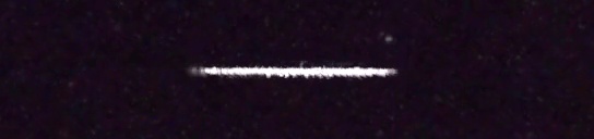 Unprocessed fireball image