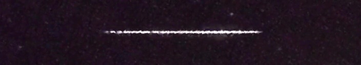 Unprocessed fireball image