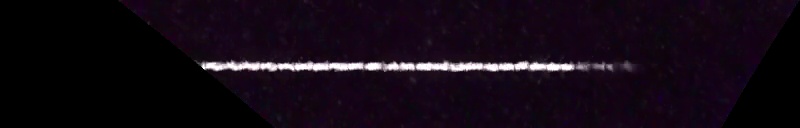 Unprocessed fireball image