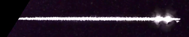 Unprocessed fireball image