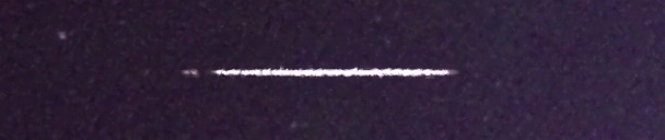 Unprocessed fireball image