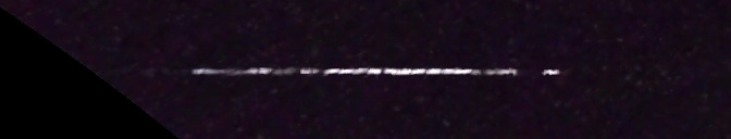 Unprocessed fireball image