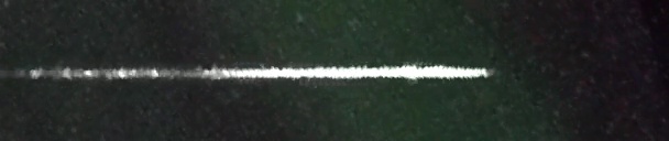 Unprocessed fireball image