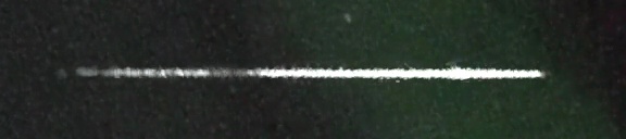 Unprocessed fireball image