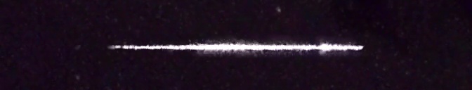 Unprocessed fireball image