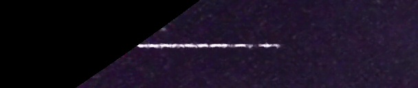 Unprocessed fireball image