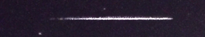 Unprocessed fireball image