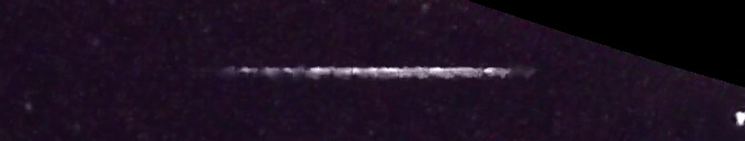 Unprocessed fireball image