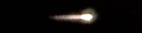 Unprocessed fireball image