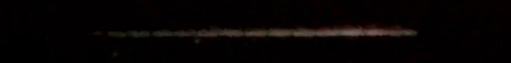 Unprocessed fireball image