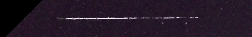 Unprocessed fireball image