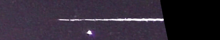 Unprocessed fireball image