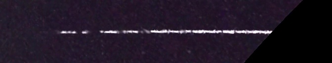 Unprocessed fireball image