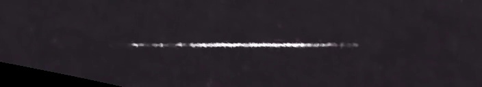 Unprocessed fireball image