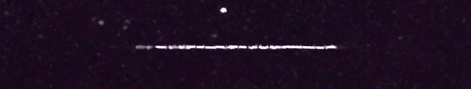 Unprocessed fireball image