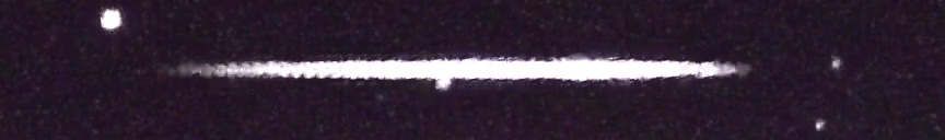 Unprocessed fireball image