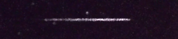 Unprocessed fireball image