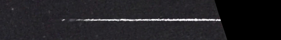 Unprocessed fireball image