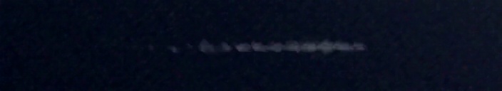 Unprocessed fireball image