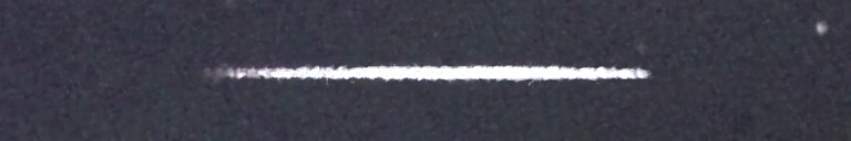 Unprocessed fireball image