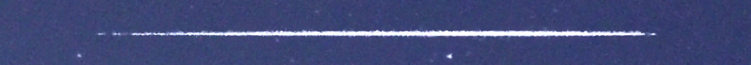 Unprocessed fireball image