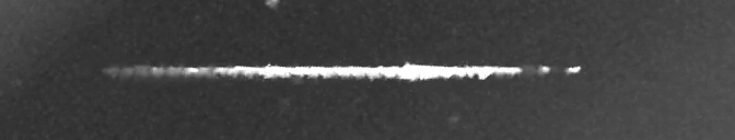 Unprocessed fireball image