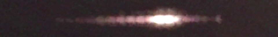 Unprocessed fireball image