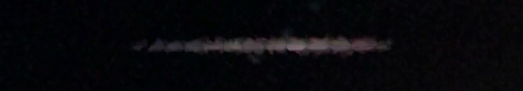 Unprocessed fireball image