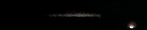 Unprocessed fireball image