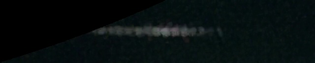 Unprocessed fireball image